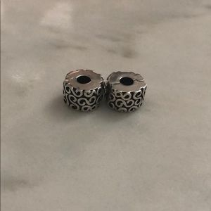 Silver Pandora Spacer set